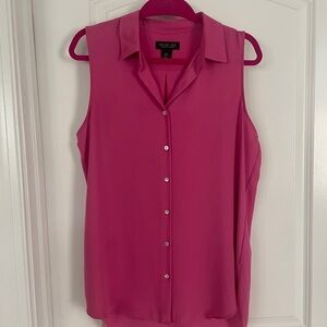 Rachel Zoe Fuchsia Sleeveless Blouse
